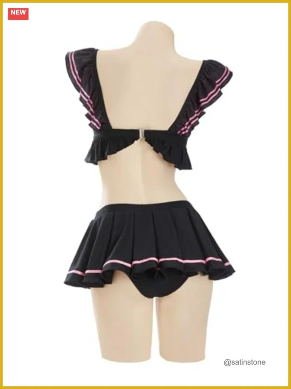 Kawaii Anime Bikini Cosplay Swimsuit High Stretch